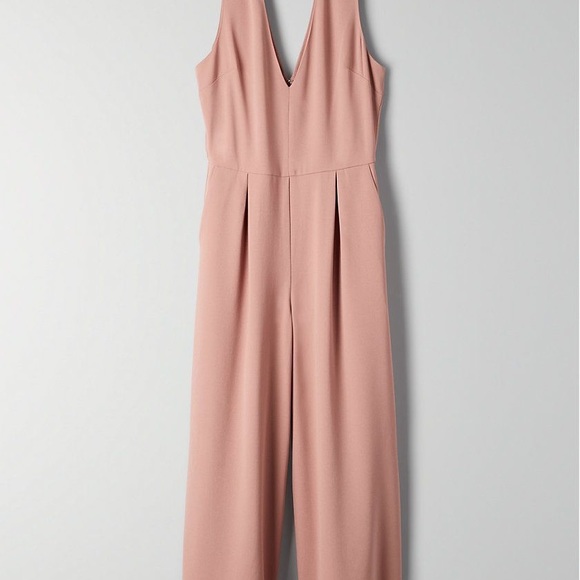 Aritzia Babaton Marcus Jumpsuit in Rose - Picture 2 of 3